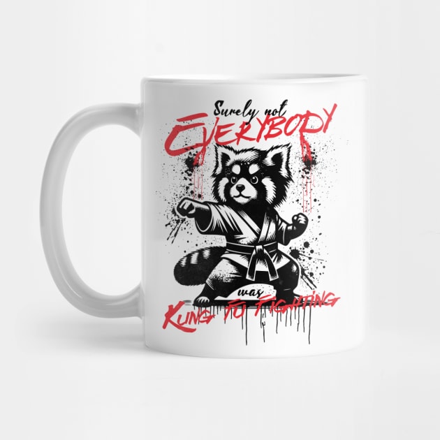 Red Panda Rumble: Kung Fu Fighting by DesignByJeff